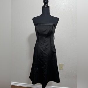 Ann Taylor Classic Black Strapless Dress